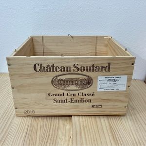 Wine crate, wood crate, wooden wine crate